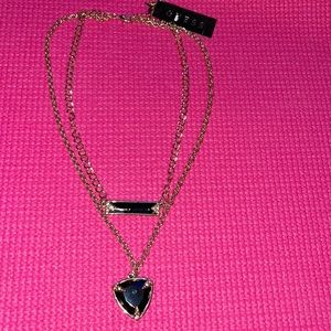 Guess jewelry double necklace